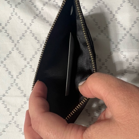 Kate Spade Black Glitter Card Holder - Picture 3 of 5